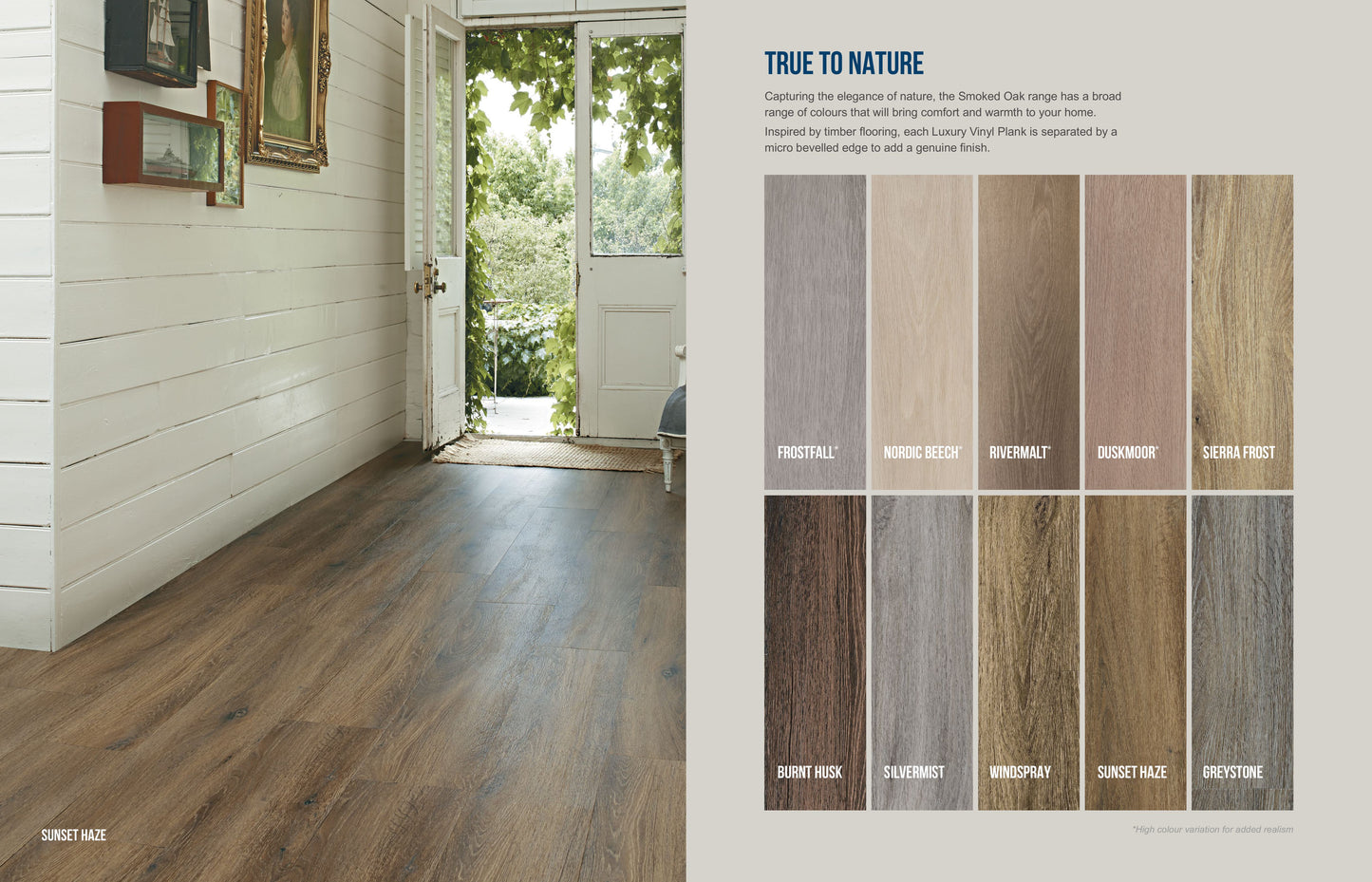 Smoked Oak - LVP Silvermist